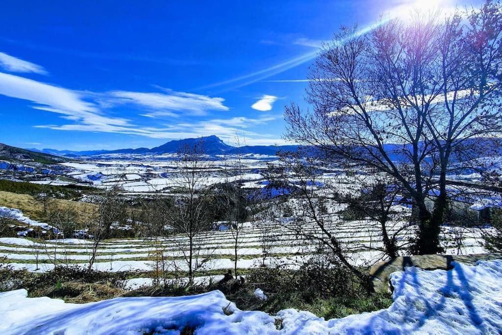 Alojamiento La Atalaya De Araguas Araguás del Solano Dış mekan fotoğraf